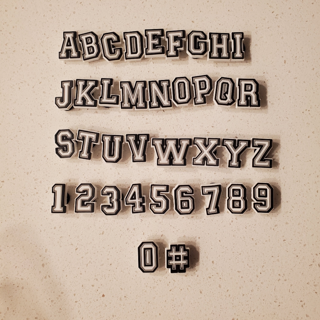 $3 Each | Croc Charms/Jibbitz | Pick Your Letter/Number